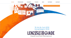 Desktop Screenshot of lenzburgiade.ch